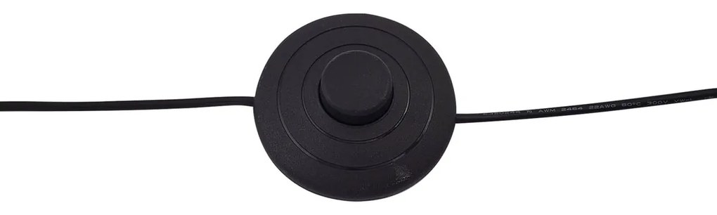 Dizájner állólámpa fekete-fehér, LED-del - Nea