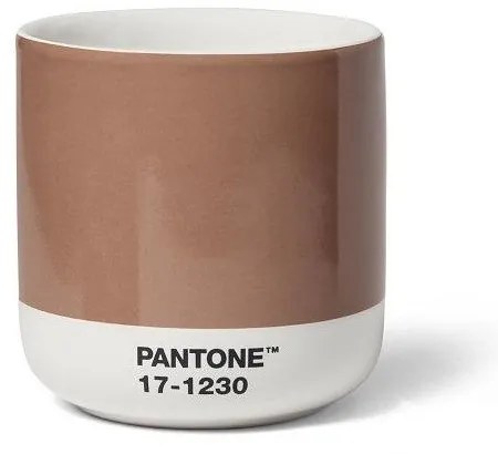 Világosbarna kerámia bögre 175 ml Cortado Mocha Mousse 17-1230 – Pantone