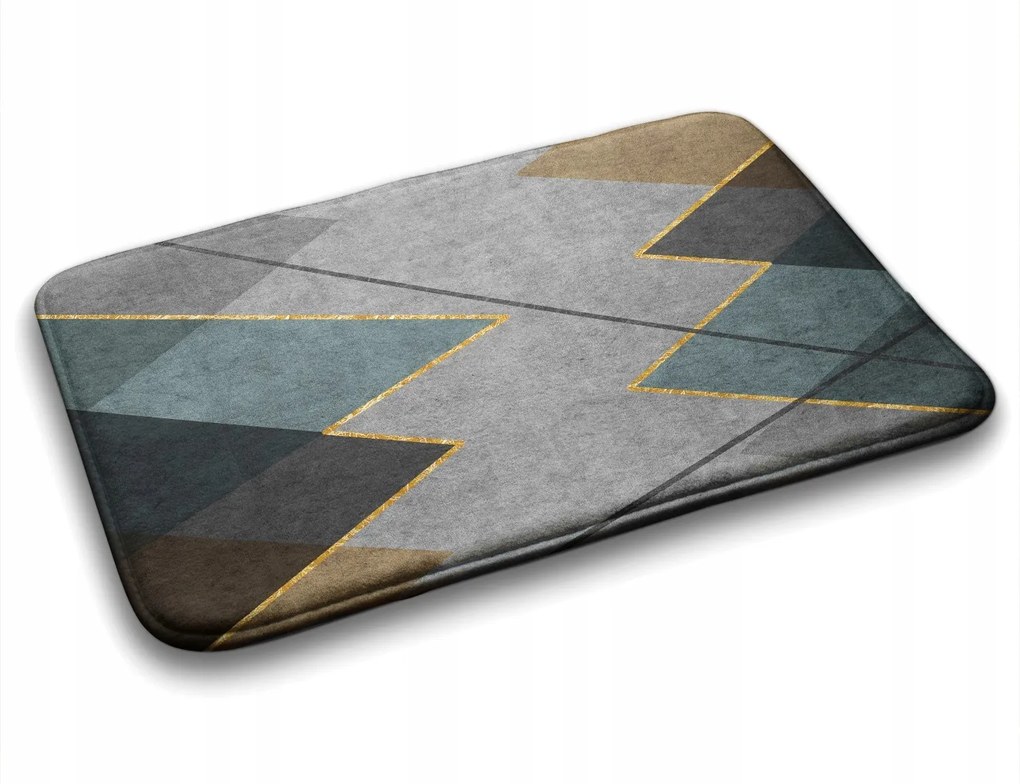 Fürdőszobaszőnyeg Geometrikus minták 90x60