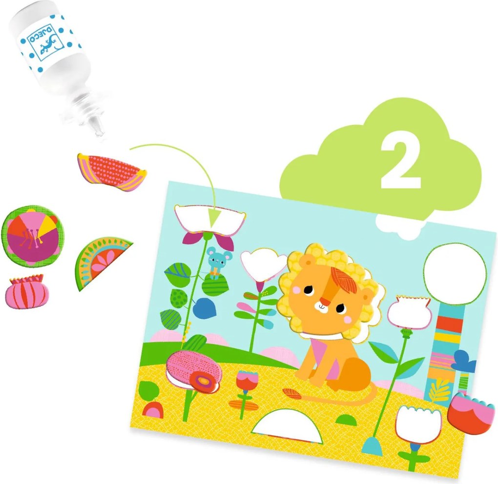 Kreatív műhely - 6 technika 1 dobozban - Egér és barátai - The mouse and his friends