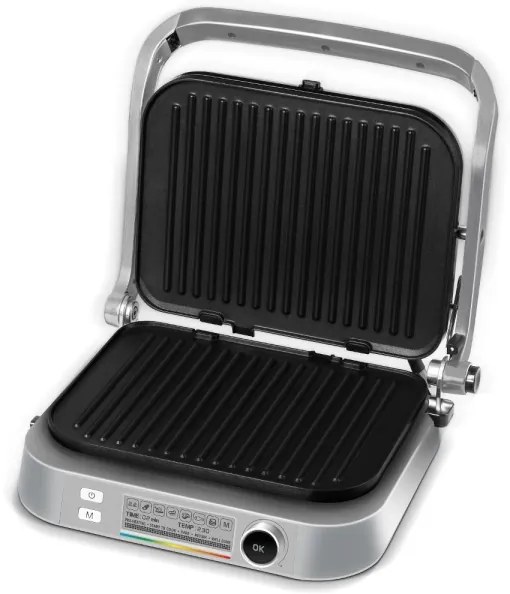 Sencor kontakt grill 2100W/230V matt króm kivitelben