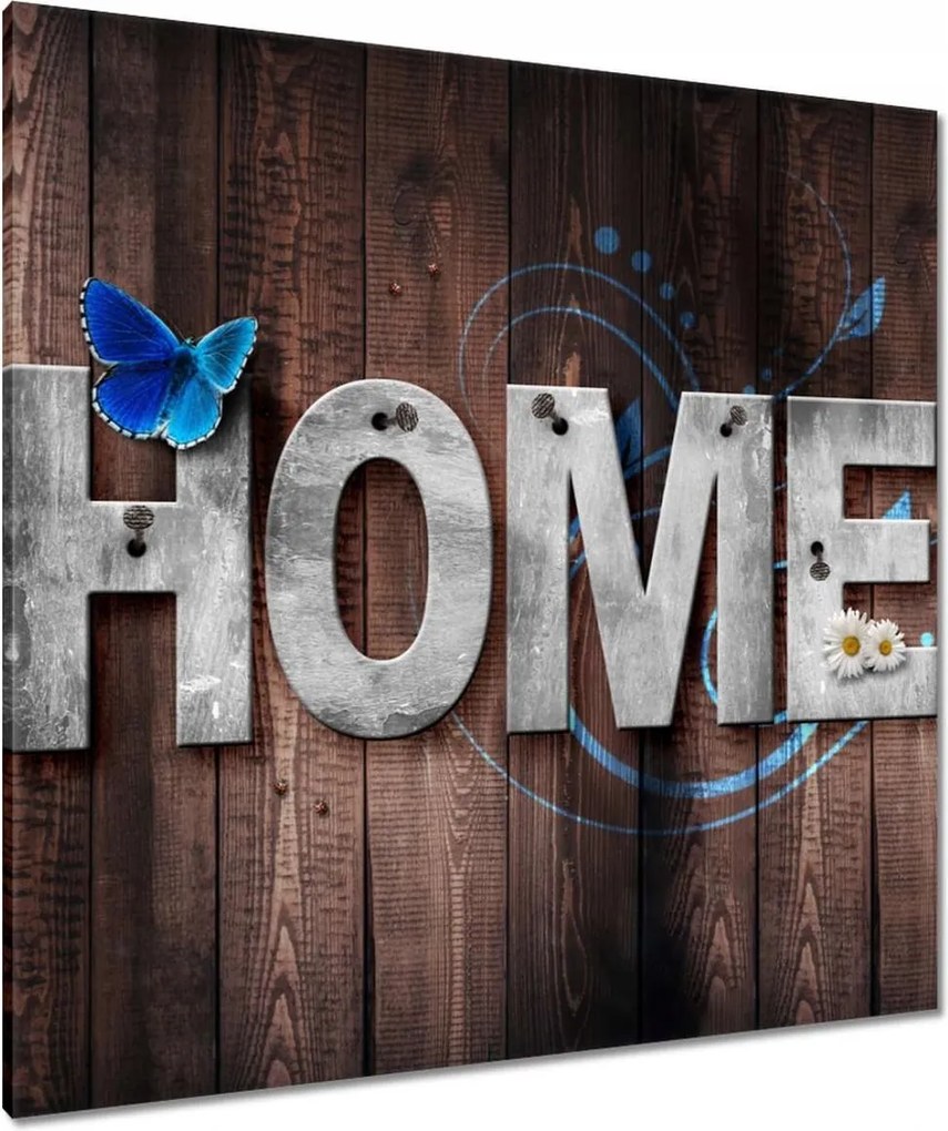 Vászonkép 90x90 Otthon A mi szeretett otthonunk