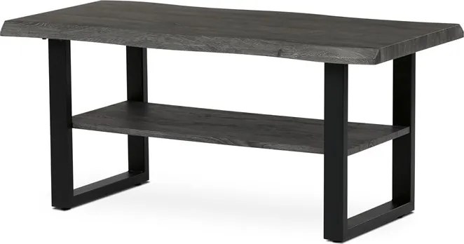 Dohányzóasztal 120 × 60 × 55 cm MDF szürke tölgy CT-F4212 GREY