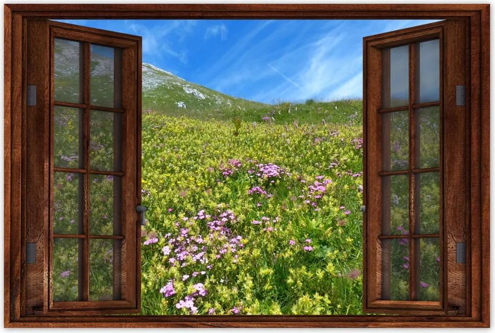 Poszterek 120x80 Alpesi rét