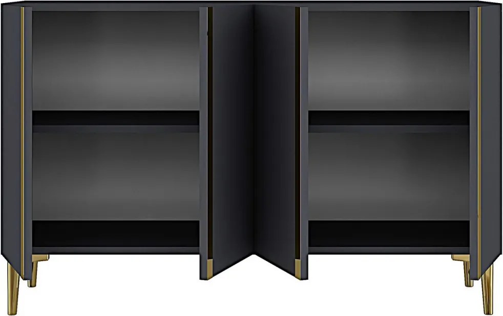 Anka 120 - Anthracite, Gold