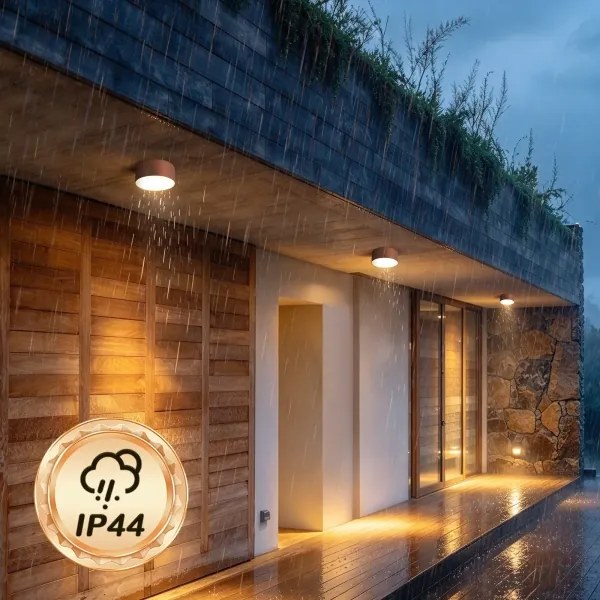 BRILAGI - LED Kültéri mennyezeti lámpatest FORIS LED/14W/230V átm. 12 cm bronz IP44