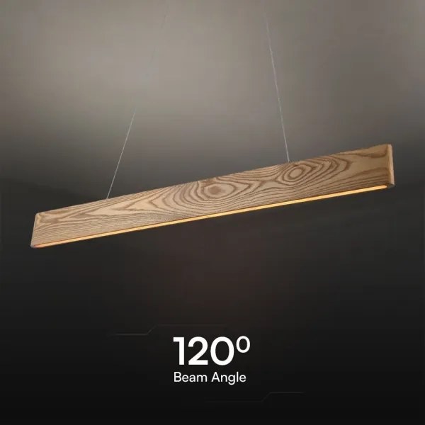 LED Csillár zsinóron LED/24W/230V 3000K barna