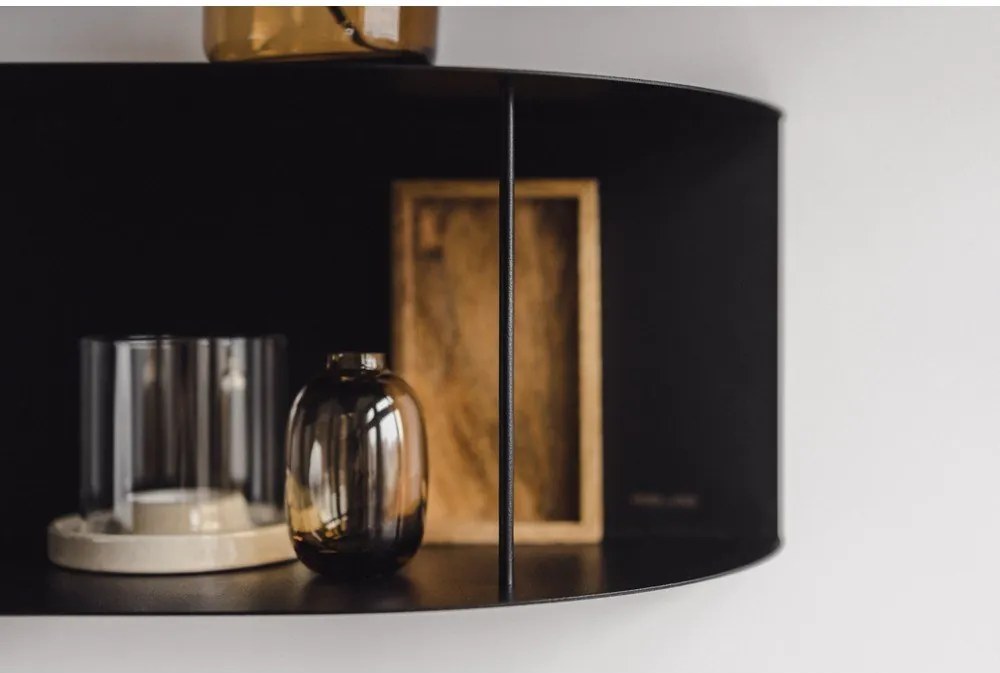 Bézs többszintes fém fali polc 60 cm Lina – noo.ma