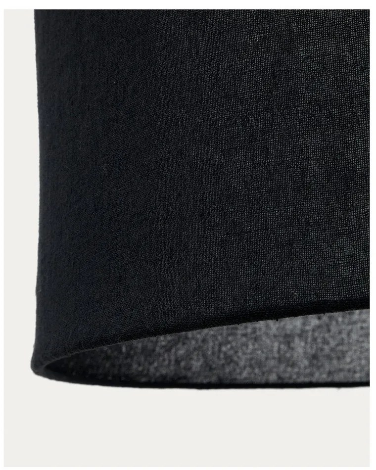 Fekete lámpabúra ø 80 cm Mariela – Kave Home