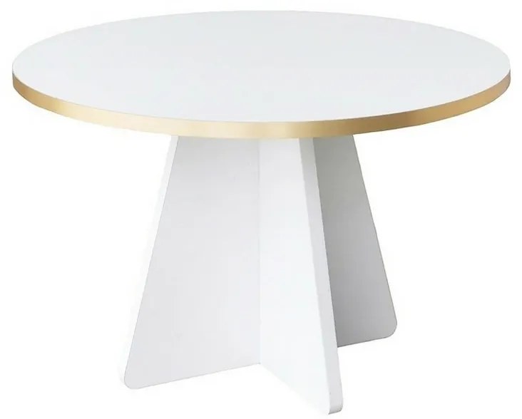 Mushroom Gold and White konferenciaasztal