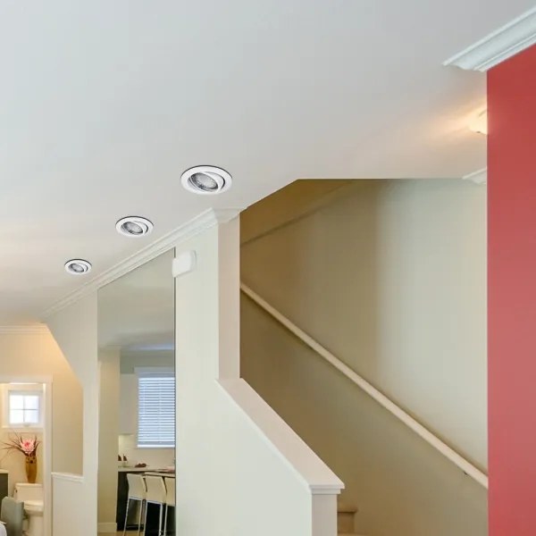 Rabalux 1049 - KÉSZLET 3xLED Beépíthető lámpa LITE 3xGU10-LED/3W/230V