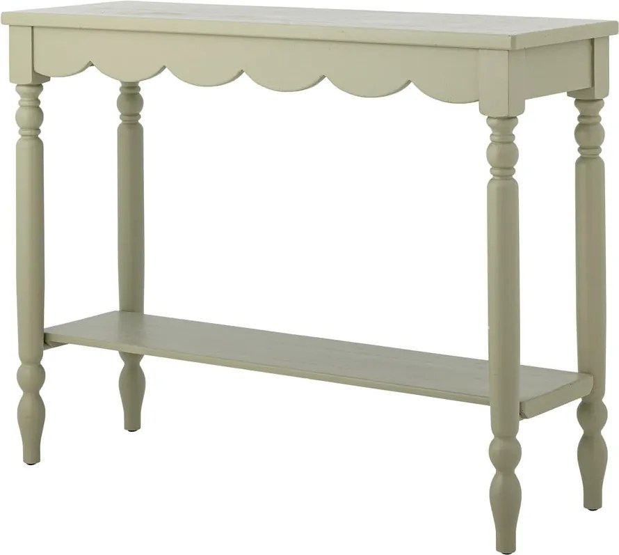 Világoszöld borovi fenyő konzolasztal 36x106 cm Salla – Bloomingville