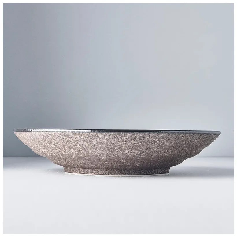 Earth bézs kerámia szervírozó tál, ø 29 cm - MIJ