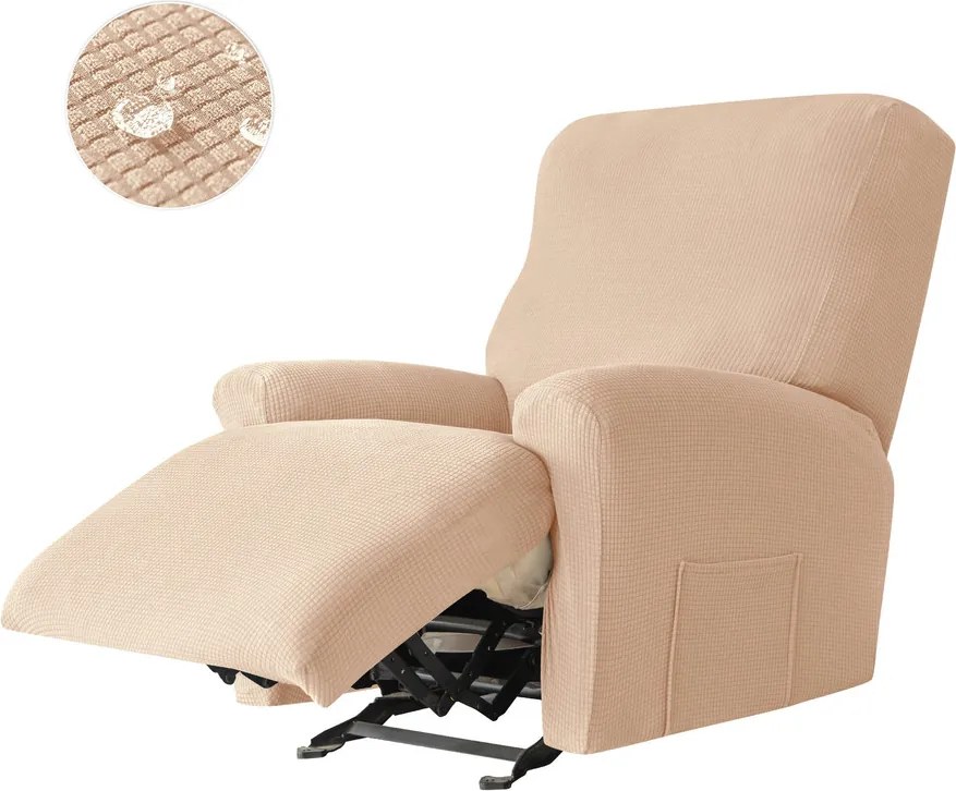 RelaxFotel-Huzat (vízlepergető, 1 üléses, bézs)