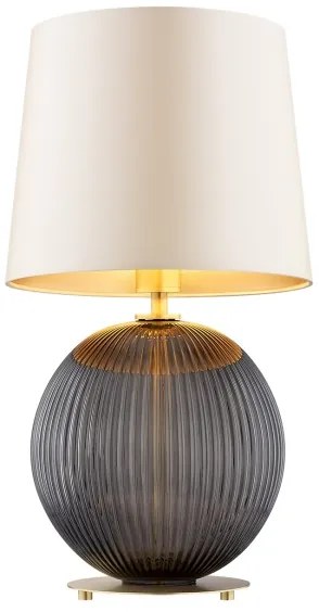 Argon 8538 - Asztali lámpa HAMILTON 1xE27/15W/230V krémes/fekete