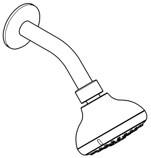 GROHE 26088001 - Zuhanyfej TEMPESTA 100 100 mm fényes króm