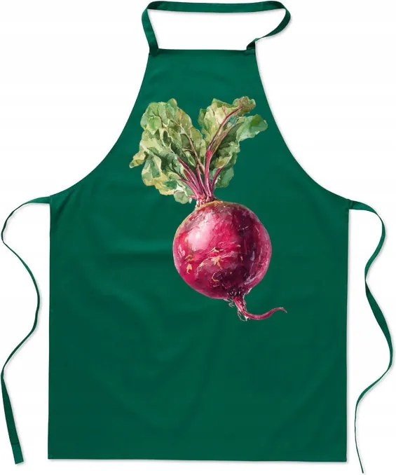 Konyhai kötény Cékla Piros Zöldség Divatos Ajándék Szakács