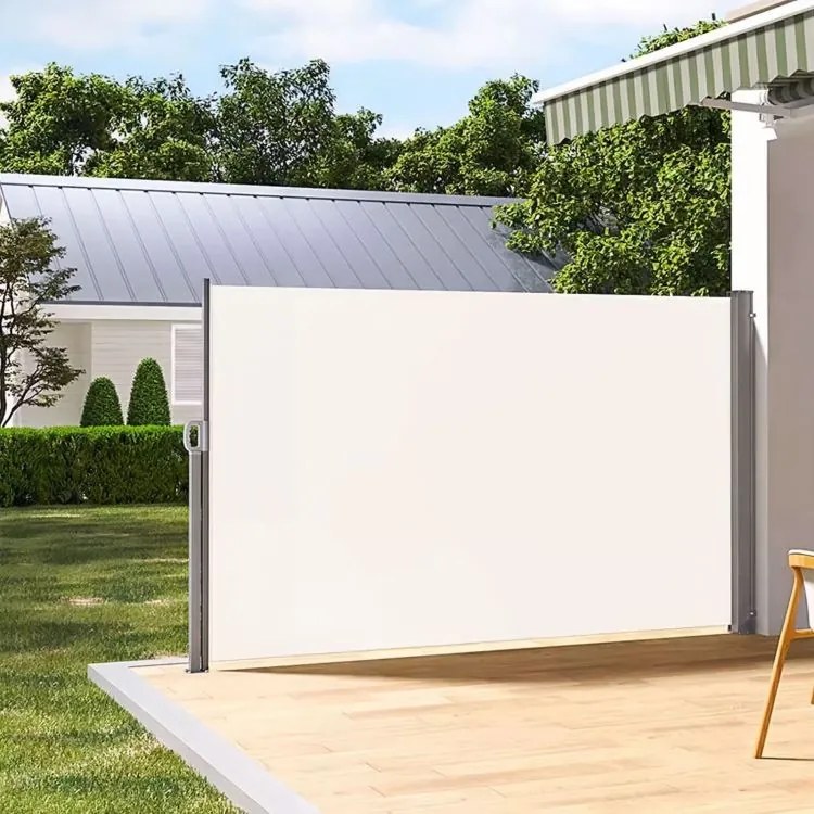 Behúzható oldalsó napellenző 300 x 160 cm, bézs