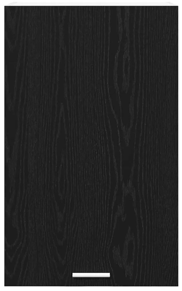 Függő szekrény Riga Fekete tölgy és fehér 50 x 31 x 80 cm