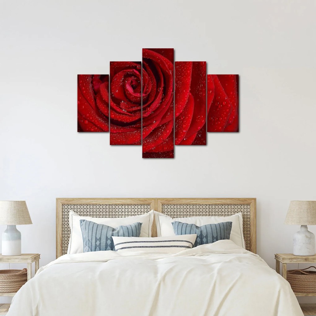 Kép - részlet a rózsáról (150x105 cm)