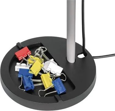 Asztali lámpa, LED, szabályozható, MAUL Kit, fekete-ezüst (VLM82002)