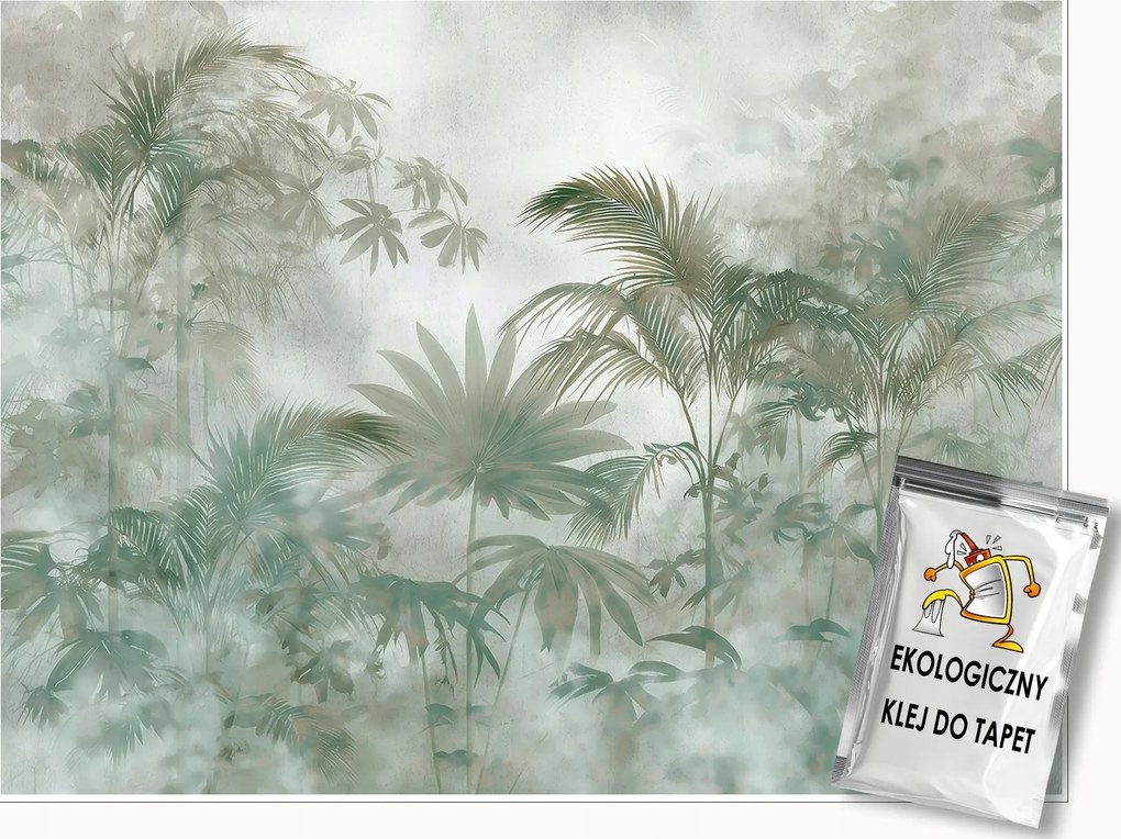 Fotótapéta Dzsungel Loft Erdő Beton Természet Falra Hálószoba Nappali 300x210