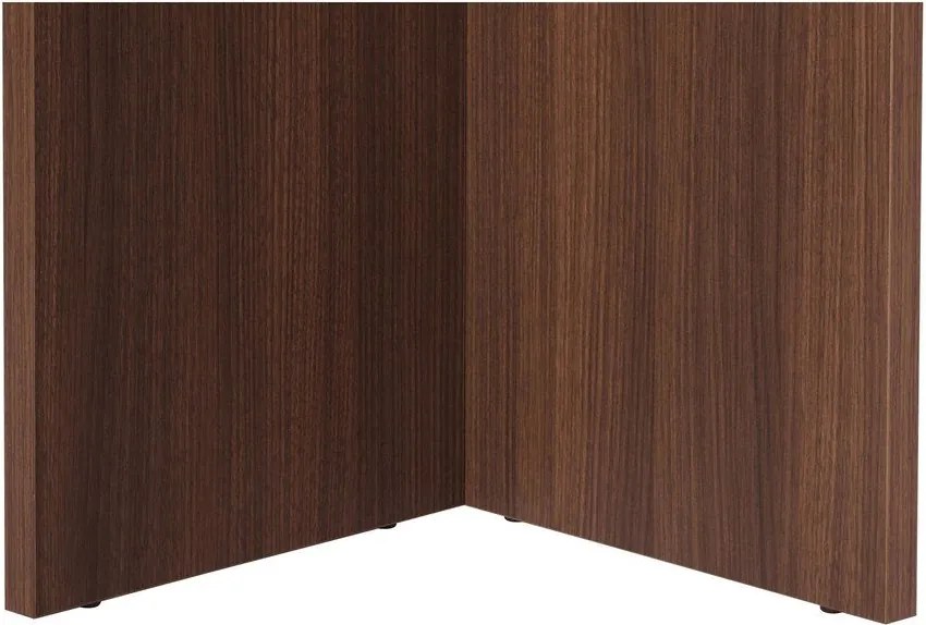 Étkezőasztal diófa dekorral 89,5x180 cm Sablin – Kalune Design