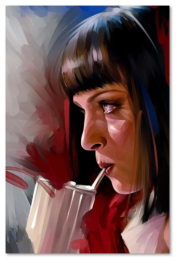 Gario Vászonkép Pulp Fiction, Uma Thurman - Dmitry Belov Méret: 40 x 60 cm