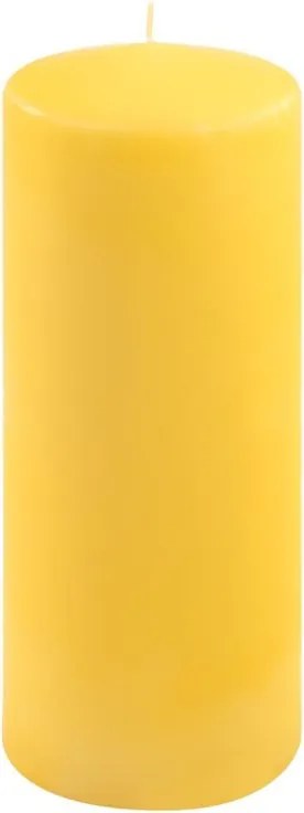 Gyertyakészlet 25 cm Ø 10 cm  2 db sárga