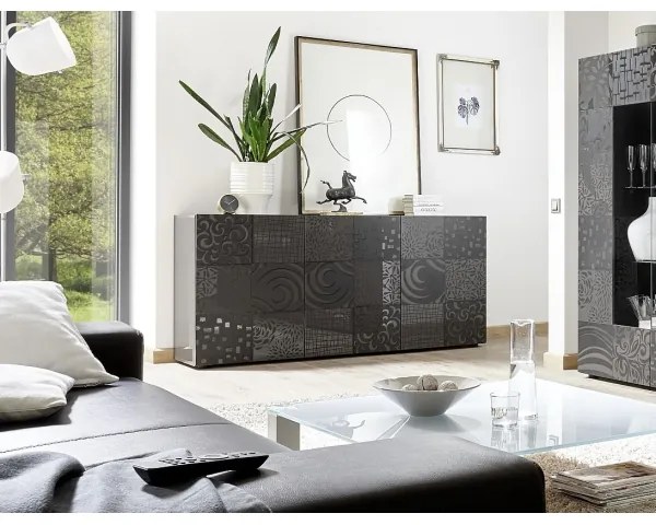 ARIA komód, antracit