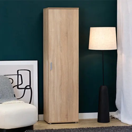 KLARA Egyajtós Polcos Szekrény Sonoma Színben