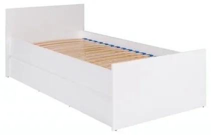 Egyszemélyes ágy 80 cm Cortez C 08 (fehér) ( ágyráccsal). Akció -15%. 1004892