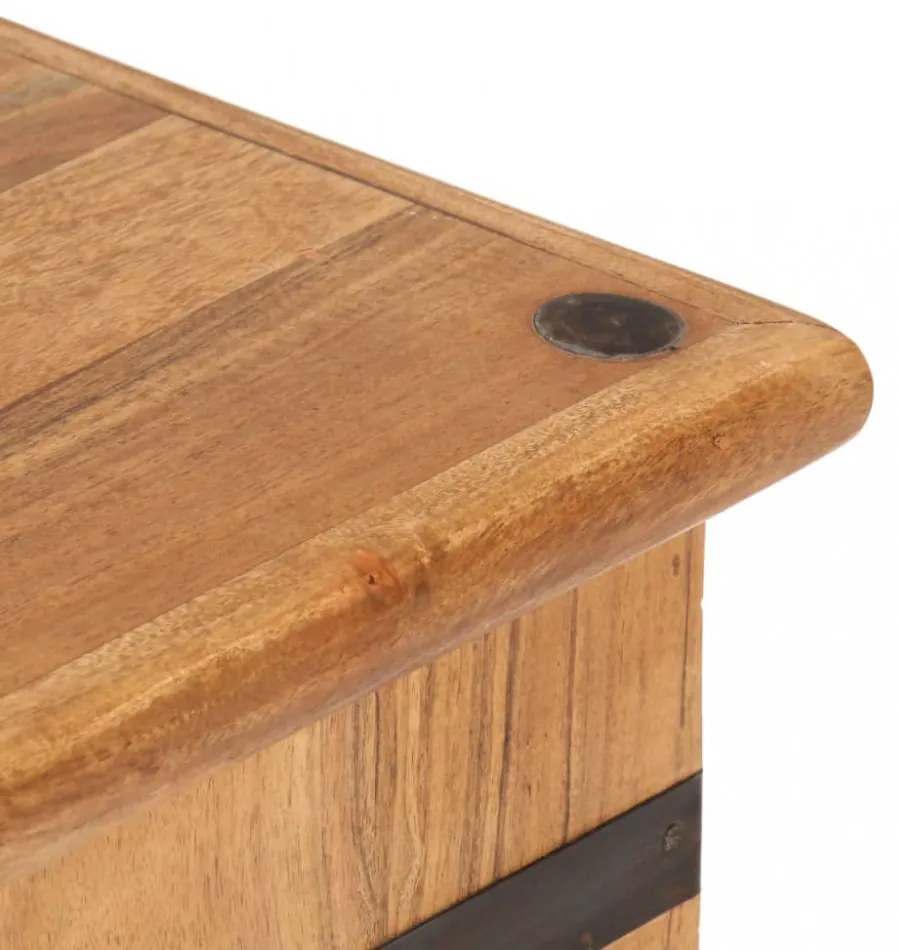 tömör akácfa láda 90 x 40 x 40 cm