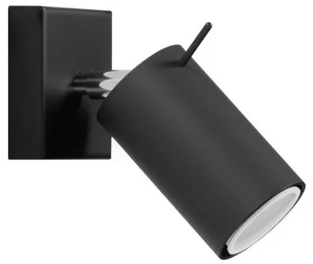 Brilagi -  LED Fali spotlámpa ASMUS 1xGU10/7W/230V fekete