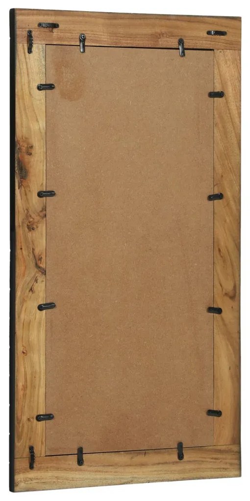 Tükör 90x2x50 cm Tömör Fa Akácia