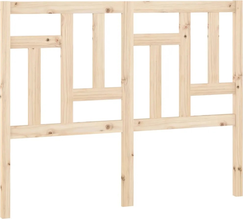 vidaXL tömör fenyőfa ágyfejtámla 205,5x4x100 cm