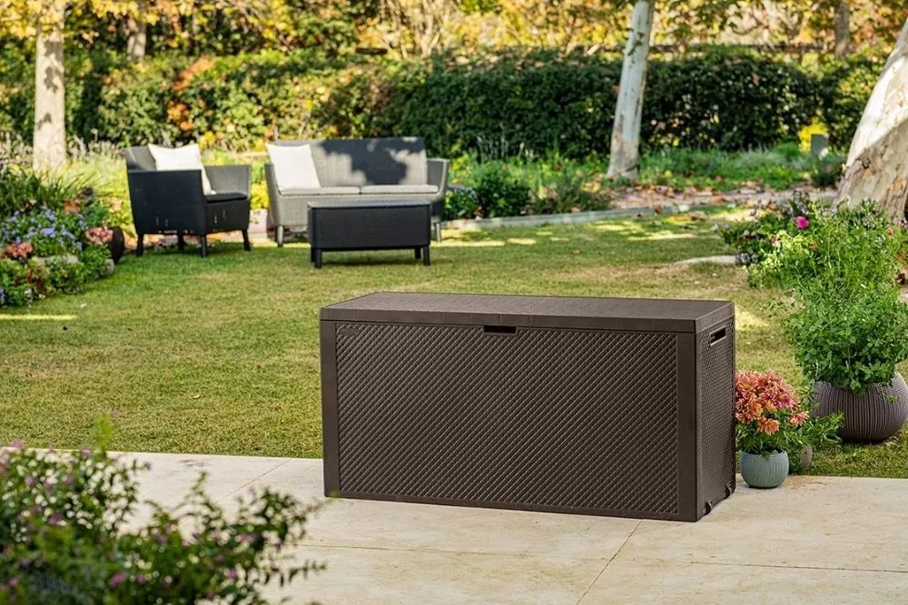 Keter Tárolódoboz EMILY 270 L barna