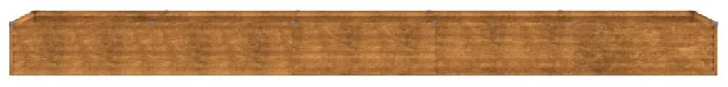 vidaXL corten acél kerti magaságyás 482x50x36 cm