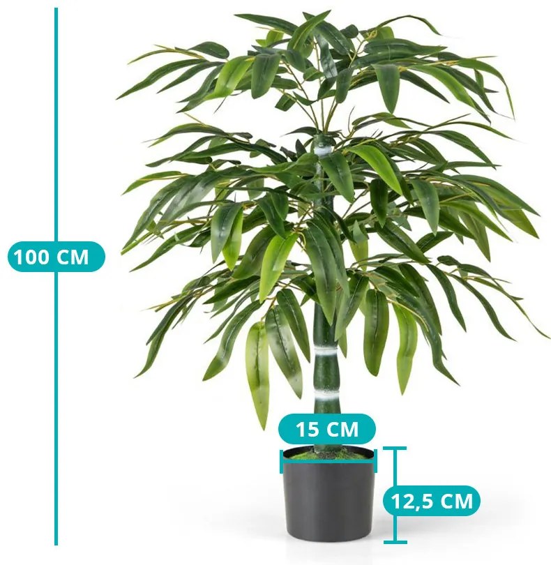 1m bambusz műnövény 2db