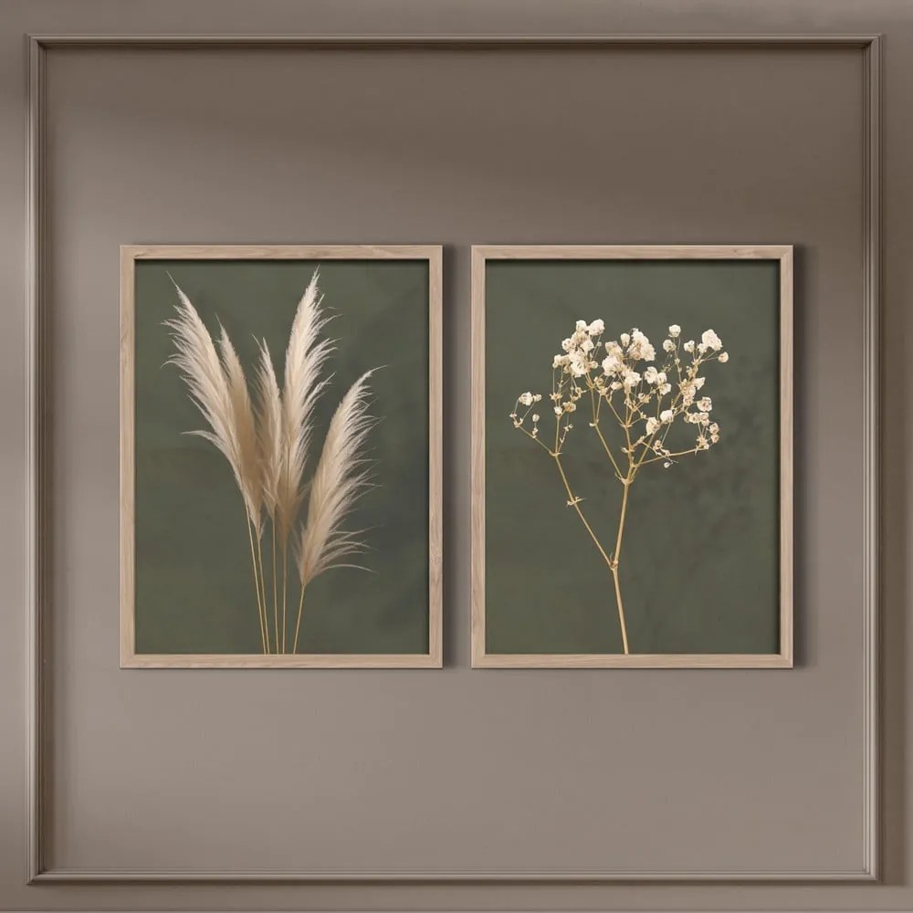 Kép szett 2 db-os 30x40 cm Boho – Styler