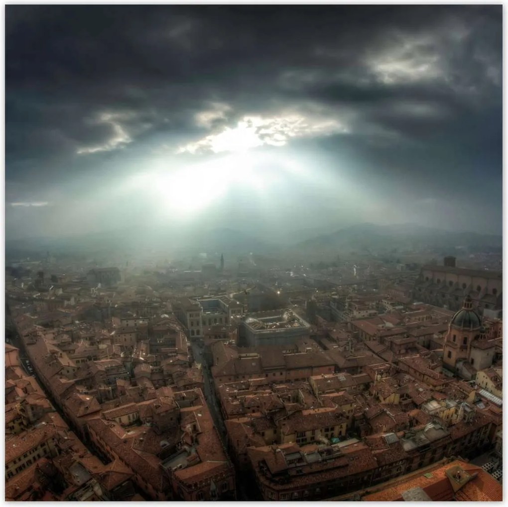 Poszterek 70x70 Városi táj Kilátás