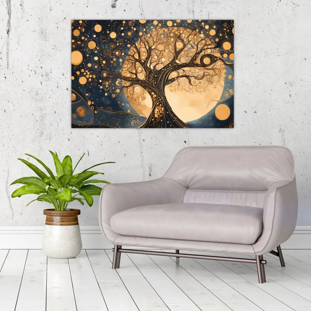 Kép – Szürrealista fa (90x60 cm)