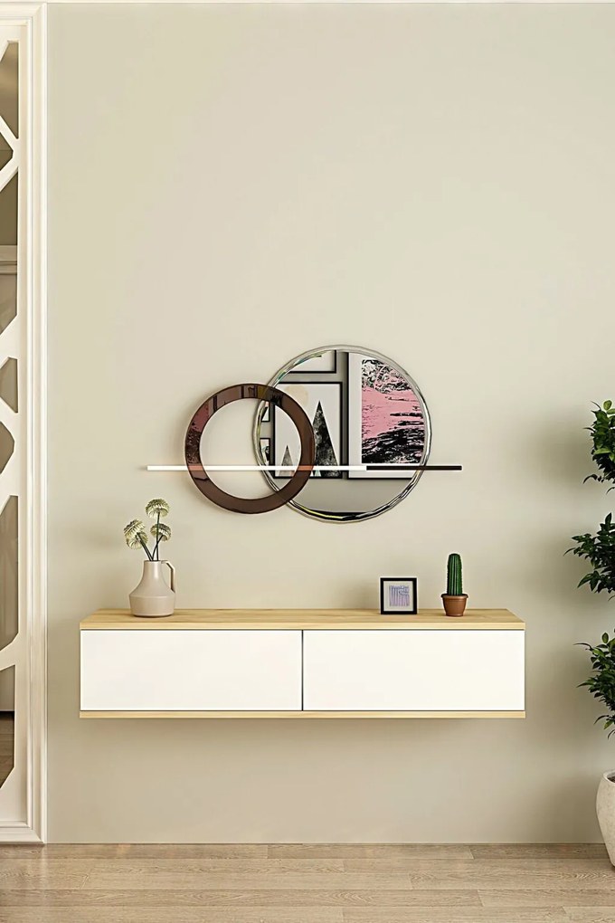 Aplos 120 - Sapphire Oak, White