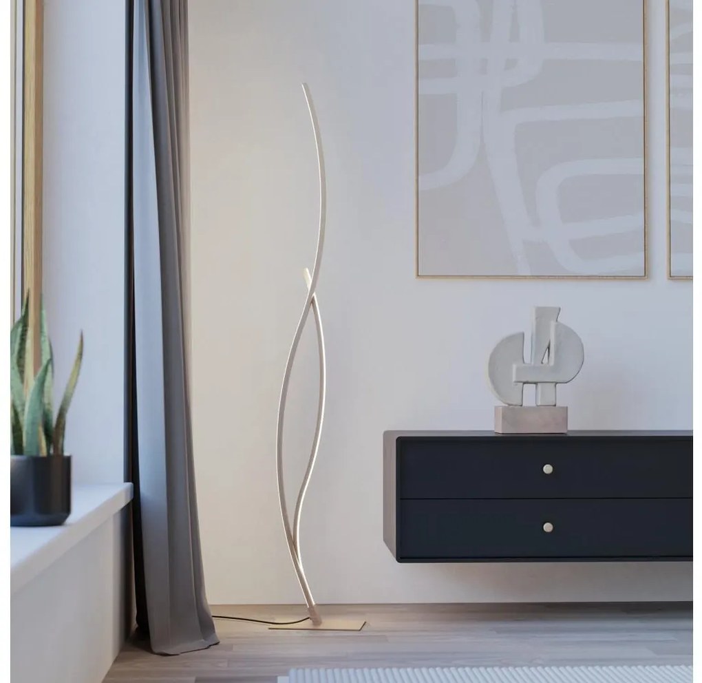 Eglo 901214 - LED Állólámpa GRISOLIA LED/20W/230V 4000K bézs