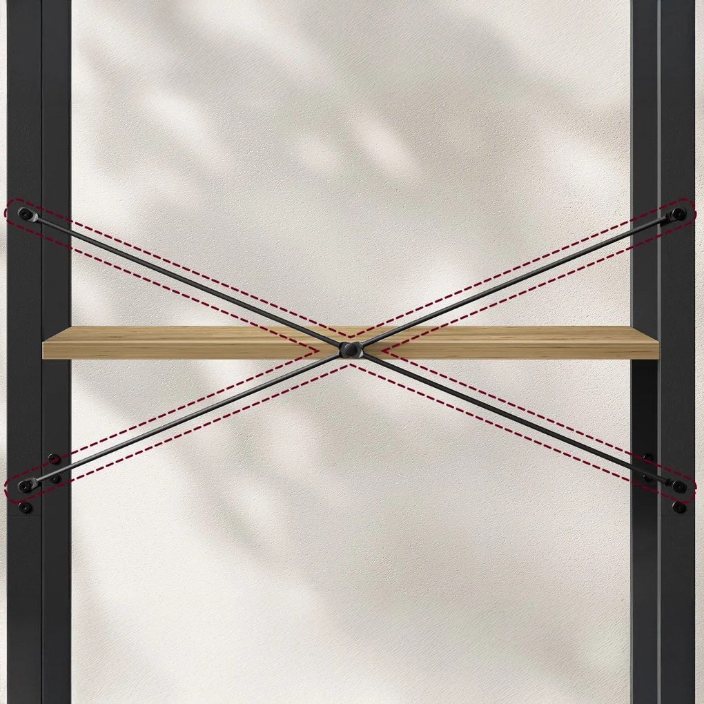 Taylor Artisan 4 polc 120x66 cm-es állvány