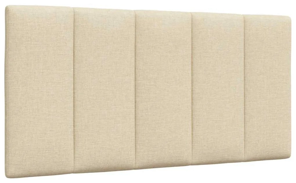 krém szövet ágy matraccal Hanko 100x200 cm