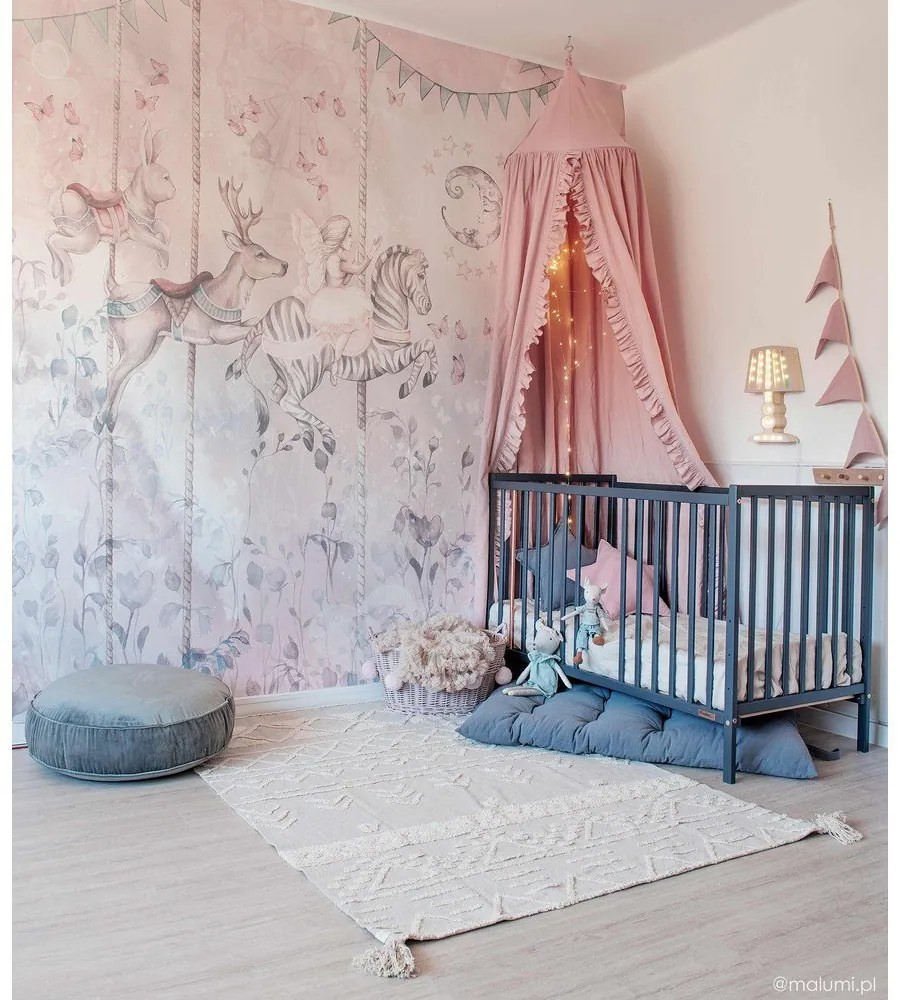 Fehér mosható kézi szövésű pamut szőnyeg 120x160 cm Tribu Natural – Lorena Canals