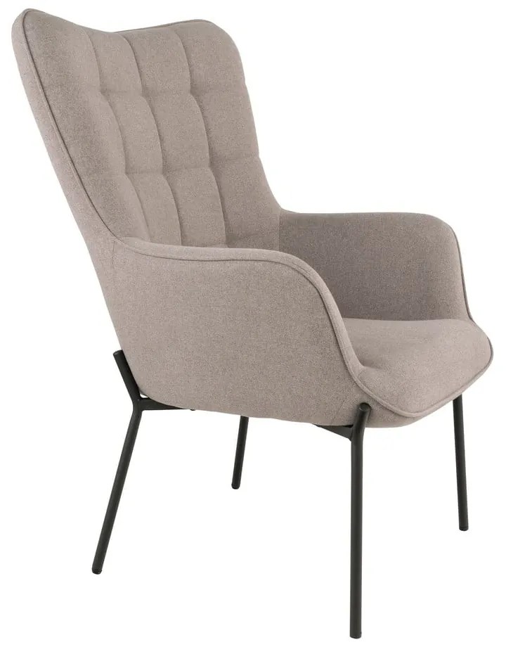 Világosszürke füles fotel Glasgow – House Nordic