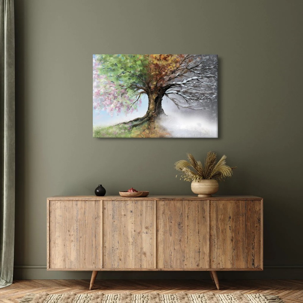 Kép - Négy évszak fája (90x60 cm)