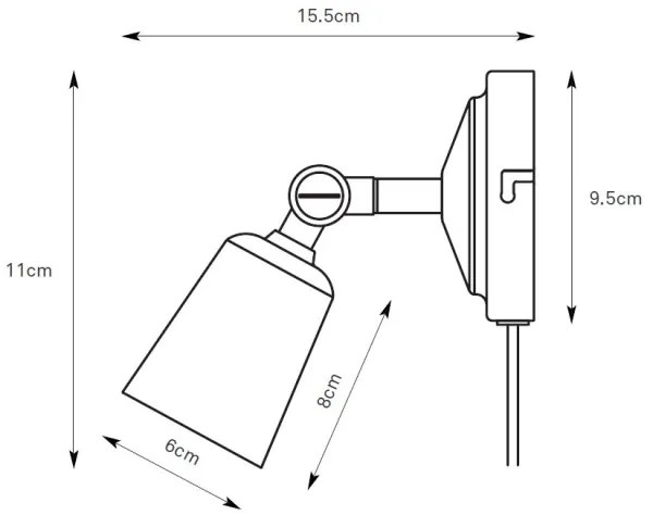 Markslöjd 108979 - TINY fali spotlámpa 1xGU10/7W/230V fényes króm